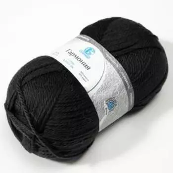 Пряжа "Гармония" 50% шерсть, 50% акрил 245м/100гр (137 маренго)