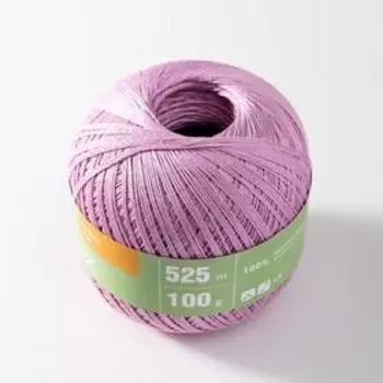 Пряжа IRIS max (ИРИС макс) хлопок мерсеризованный 100% 525м/100гр цв.орхидея (139)