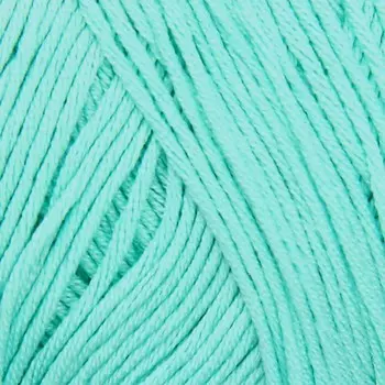 Пряжа "Летняя" 100%мерсеризованный хлопок 330м/100гр (411-Мята)
