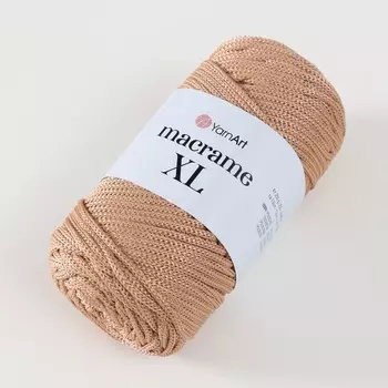 Пряжа "Macrame XL" 100% полиэстер 130м/250г (131 св.вереск)