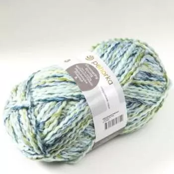 Пряжа "Мерцающая ровница" 25% шерсть, 73% акрил, 2% метанит 170м/200гр (1274 М)