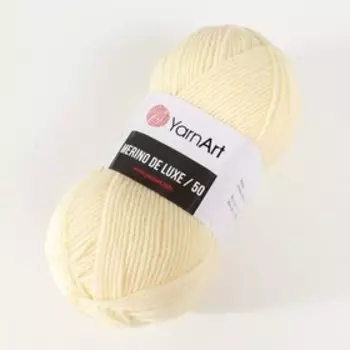 Пряжа "Merino de luxe 50" 50% шерсть, 50% акрил 280м/100г (7003)