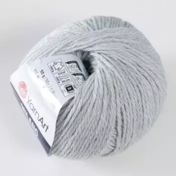 Пряжа "Milano" 8%альпака, 20%шерсть, 8%вискоза, 64%акрил 130м/50гр (866 мышиный)