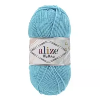 Пряжа "My baby" 100% акрил 150м/50гр (287 бирюзовый)