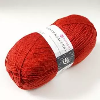 Пряжа "Народная классика" 30%шерсть, 70% акрил 400м/100гр (397-Керамика)