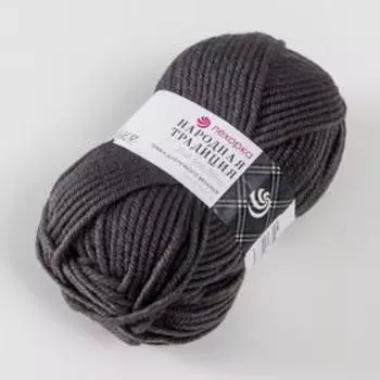 Пряжа "Народная традиция" 30% шерсть 70% акрил 100м/100гр (393-Св.моренго)