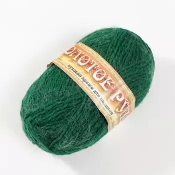 Пряжа "Нежность" 60% акрил, 40% козий пух 230м/100гр (Бутылочный)