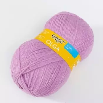 Пряжа Olga (ОльгаПШ) 50% шерсть, 50% акрил 392м/100гр астра_NEW (11808)