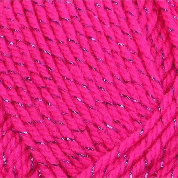 Пряжа "Праздничная" 48% кашмилон (ПАН), 48% акрил, 4% метанит 160м/50гр (224 неон)