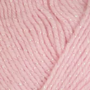 Пряжа "Праздничная" 48% кашмилон (ПАН), 48% акрил, 4% метанит 160м/50гр (293 роз.песок)