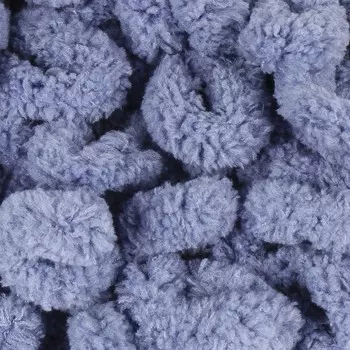 Пряжа "Puffy" 100 % микрополиэстер 9м/100г (374 голубой)