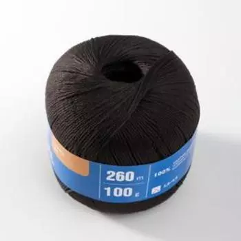 Пряжа Regal (Регал) 100% мерсеризованный хлопок 260м/100гр коричн.(88)