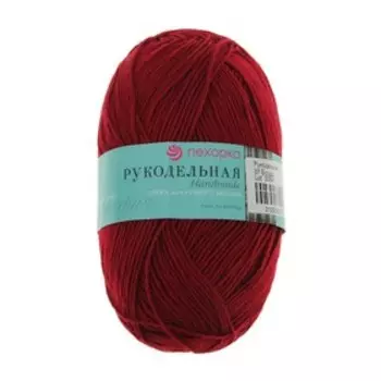 Пряжа "Рукодельная" 100% акрил 175м/50гр (07-Бордо)
