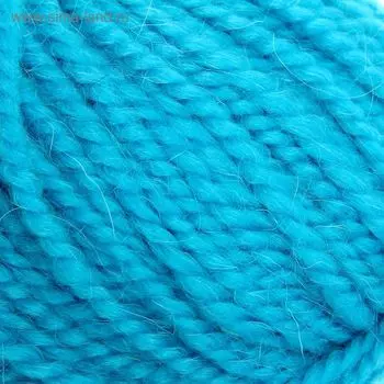 Пряжа "Северная" 30% ангора,30% п/тонкая шерсть,40% акрил объёмный 50м/50гр (583-Бирюза)