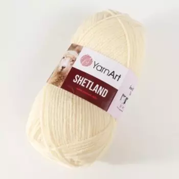 Пряжа "Shetland" 30% шерсть верджин, 70% акрил 220м/100гр (503 шампанское)