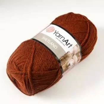 Пряжа "Shetland" 30% шерсть верджин, 70% акрил 220м/100гр (520 керамика)