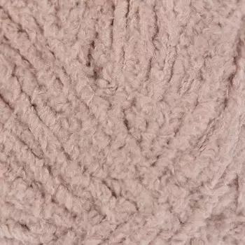 Плюшевая пряжа для вязания спицами, крючком ALIZE, Softy, 100% микрополиэстер, 115 м/50 г, (617 бежевый)