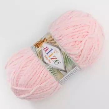 Пряжа "Softy Plus" 100% микрополиэстер 120м/100г (340 св. розовый)