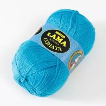 Пряжа "Соната" акрил 50%, шерсть п/т 50% 250м/100гр (024 бирюза)