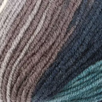 Пряжа "Superlana Klasik batik" 25% шерсть, 75% акрил 280м/100гр (4240)