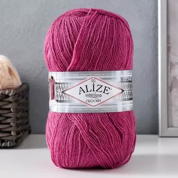 Пряжа "Superlana tig" 25% шерсть, 75% акрил 570м/100гр (440)