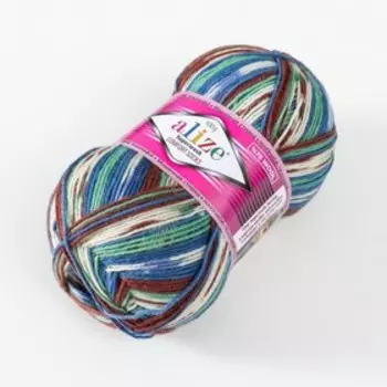 Пряжа "Superwash comfort socks" 75% шерсть, 25% полиамид 420м/100гр (7653)