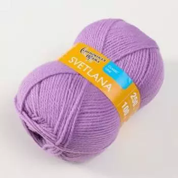 Пряжа Svetlana (Светлана) 50% шерсть, 50% акрил 250м/100гр (70065 сир.дали_v2)