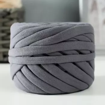 Пряжа трикотажная 6х20м,вес 400±30гр, ширина нити 7-8 мм, набор 6 шт (Ассорти 1)