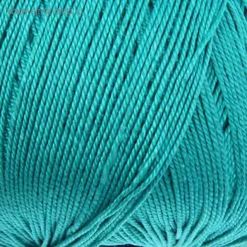 Пряжа "Успешная" 100% мерсеризованный хлопок 220м/50гр (511-Зелёнка)