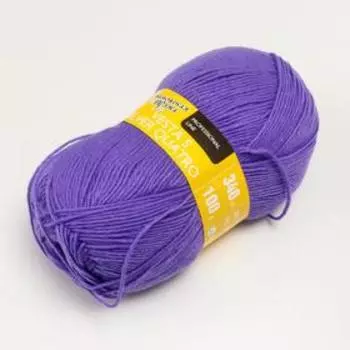 Пряжа Vesta S silver quatro 30% имп.шерсть, 70% акрил 340м/100гр (70272 колок_v2)