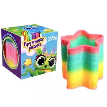 Пружинка - радуга «Улёт!», d=5 см, МИКС