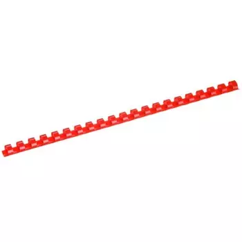 Пружины пластик D=12 мм OfficeSpace, красный, 100шт.