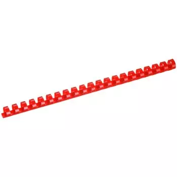 Пружины пластик D=16 мм OfficeSpace, красный, 100шт.