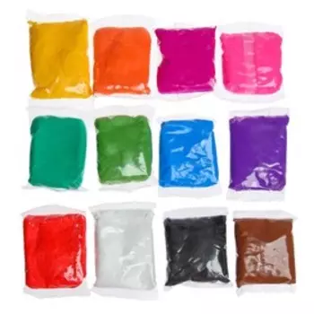 Набор прыгающего пластилина «Синий Трактор», 12 цветов