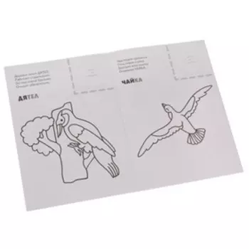 Птицы (с наклейками)