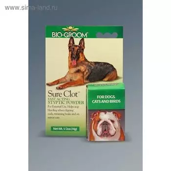 Пудра Bio-Groom Sure Clot кровоостанавливающая, 14.8 мл