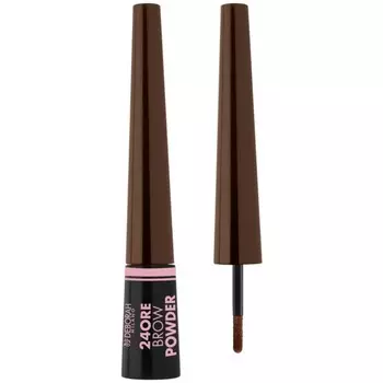Пудра для бровей Deborah Milano 24Ore Brow Powder, тон 02 тёмно-коричневый, 1 г