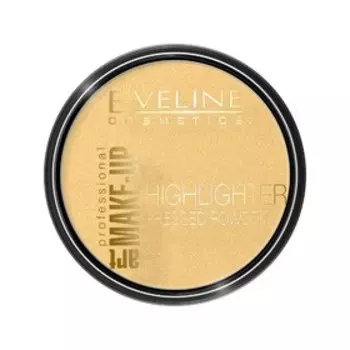 Пудра для лица и тела Eveline Highlighter, тон 55 золотой