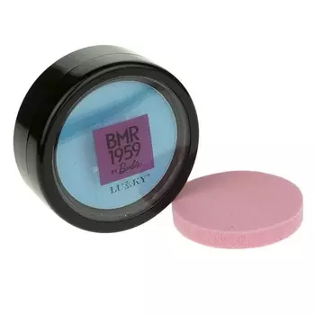 Пудра для волос Barbie BMR1959, в наборе со спонжем, цвет голубой