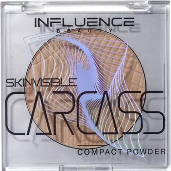 Пудра Influence Beauty Skinvisible carcass, компактная, тон 04, 4.2г