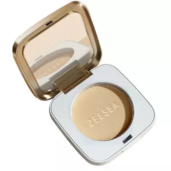 Пудра компактная ZeeSea Soft Velvet Pressed Powder, тон 02 натуральный, 7 г