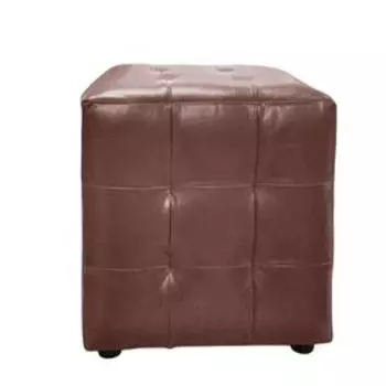 Пуф экокожа Brown (коричневый)