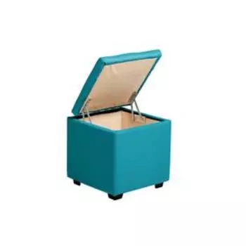 Пуф Бриг 400х400х430 Рогожка AZURE