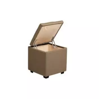 Пуф Бриг 400х400х430 Рогожка BROWN