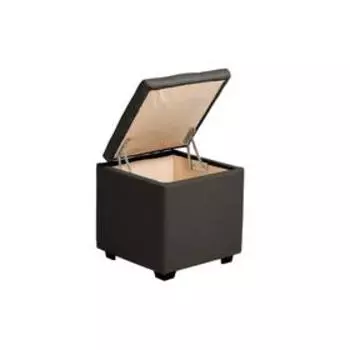 Пуф Бриг 400х400х430 Рогожка GRAFIT
