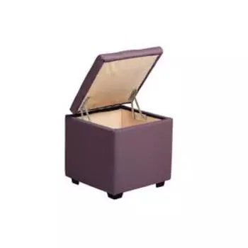 Пуф Бриг 400х400х430 Рогожка PLUM