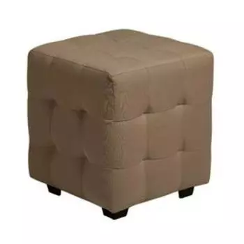 Пуф «Генри», 400400420 мм, рогожка, цвет коричневый