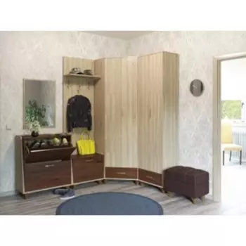 Пуф Келли, 540х360х460, Темно-коричневый