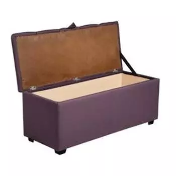 Пуф Осло 1000х400х410 Рогожка PLUM