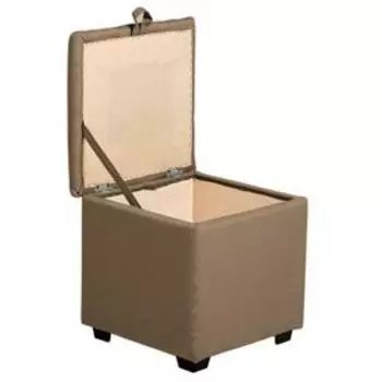 Пуф Осло мини 400х400х410 Рогожка BROWN